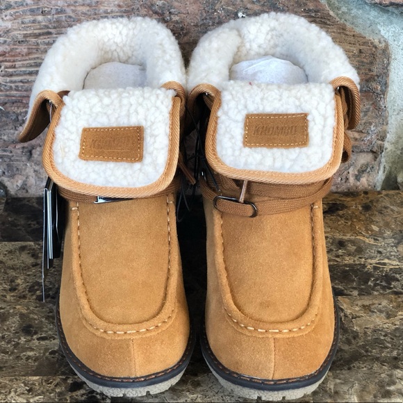 NEW Khombu Sasha Lace-Up Cold-Weather Moon Boots - Picture 7 of 11